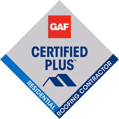 GAF Certified Plus™ timerline installation specialist