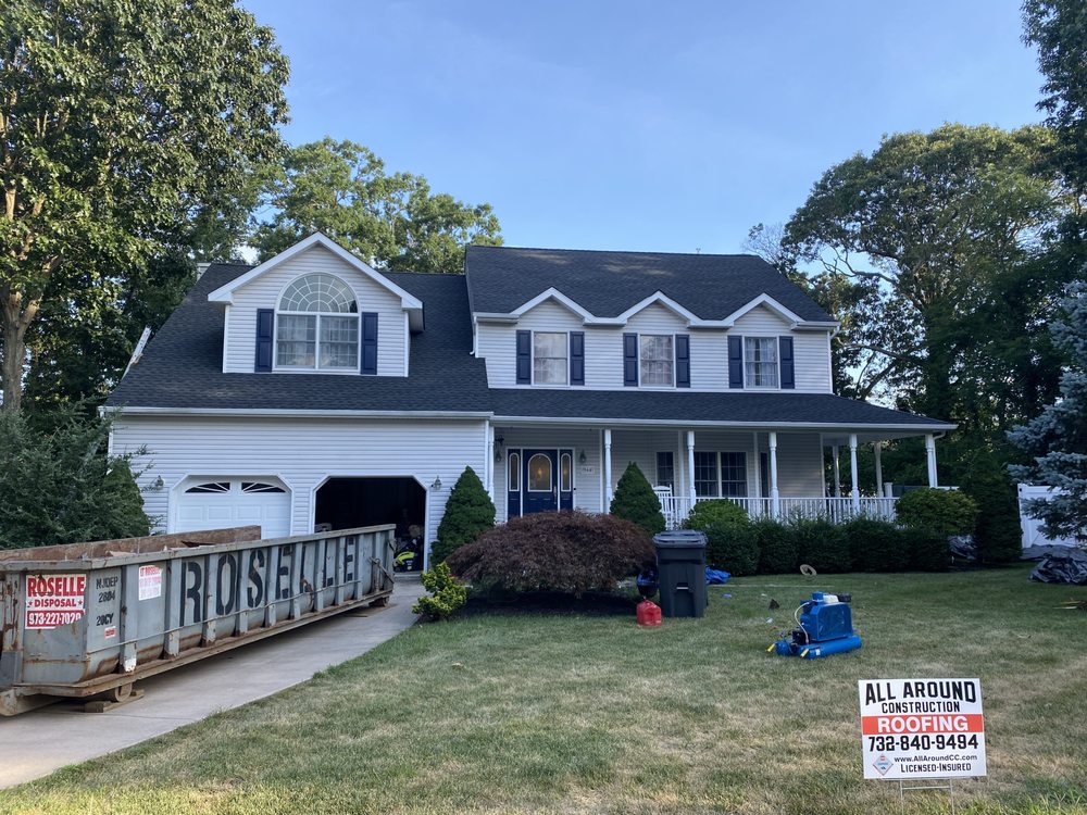 call all around construction for the best roofing contractor in the toms river area